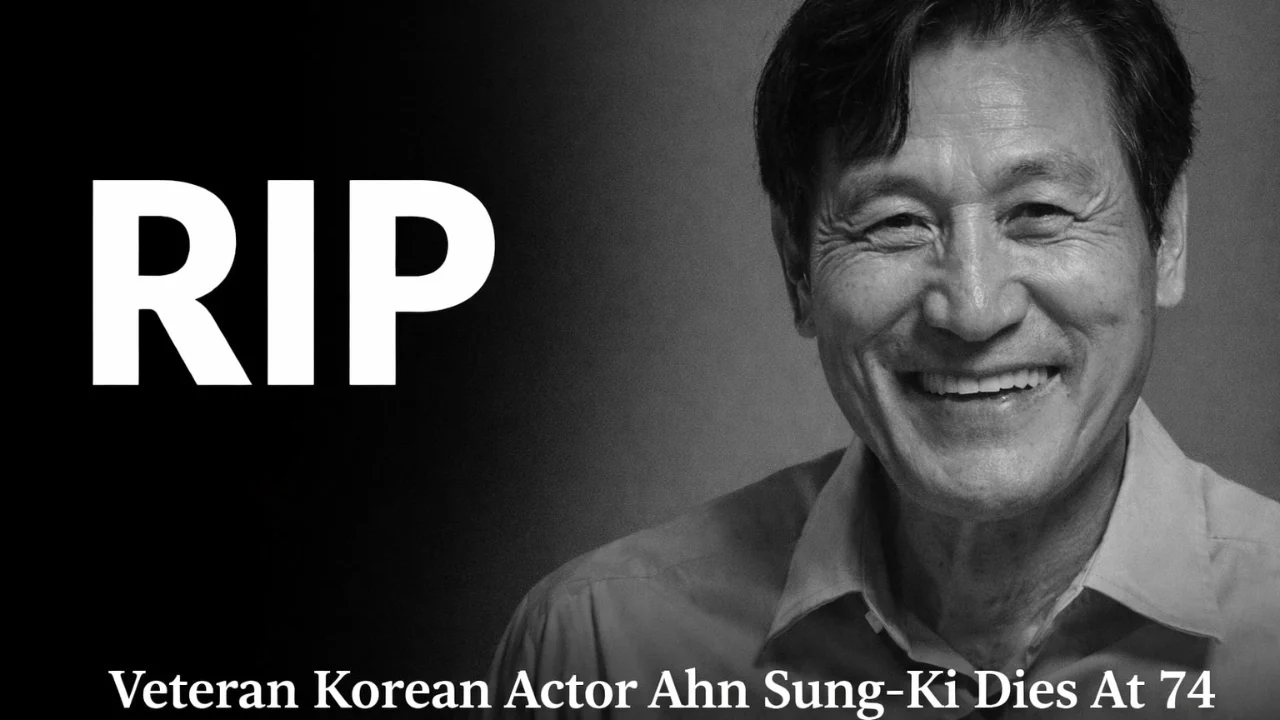 Ahn Sung-Ki death news