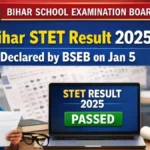 Bihar STET Result 2025