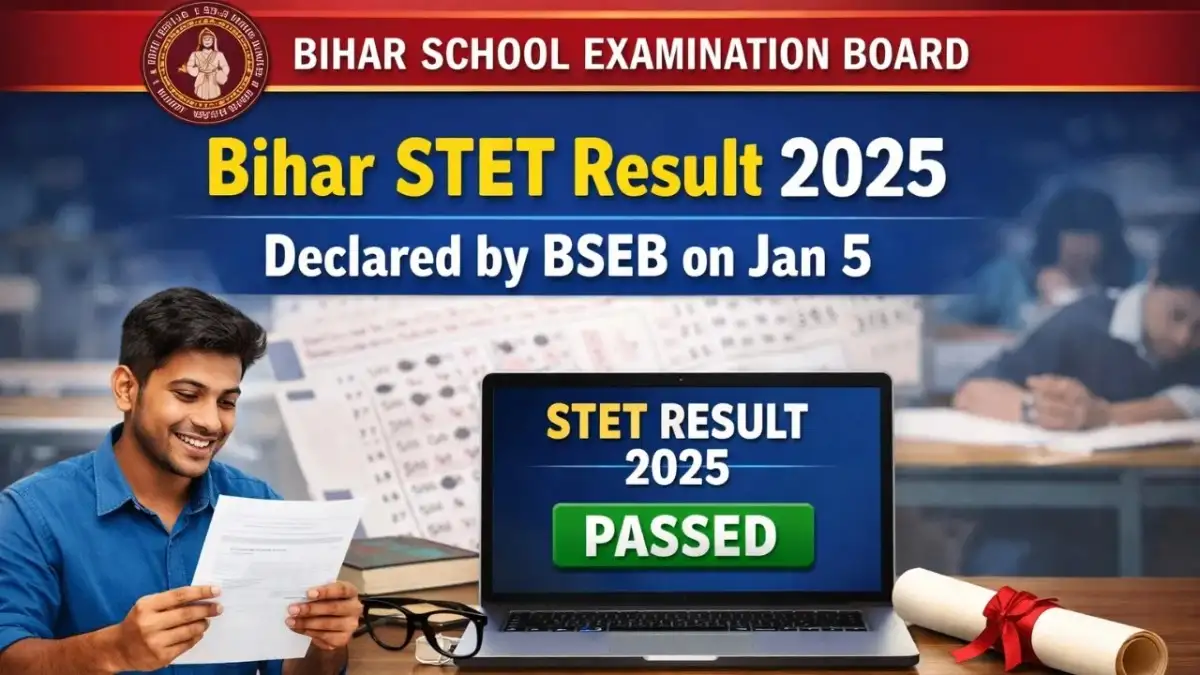 Bihar STET Result 2025
