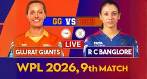 Royal Challengers Bengaluru (RCB) vs. Gujarat Giants (GG):&hellip;