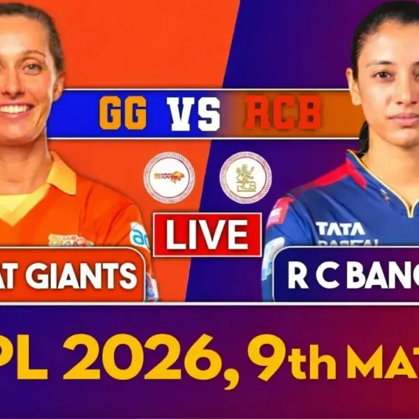 Royal Challengers Bengaluru (RCB) vs. Gujarat Giants (GG):&hellip;