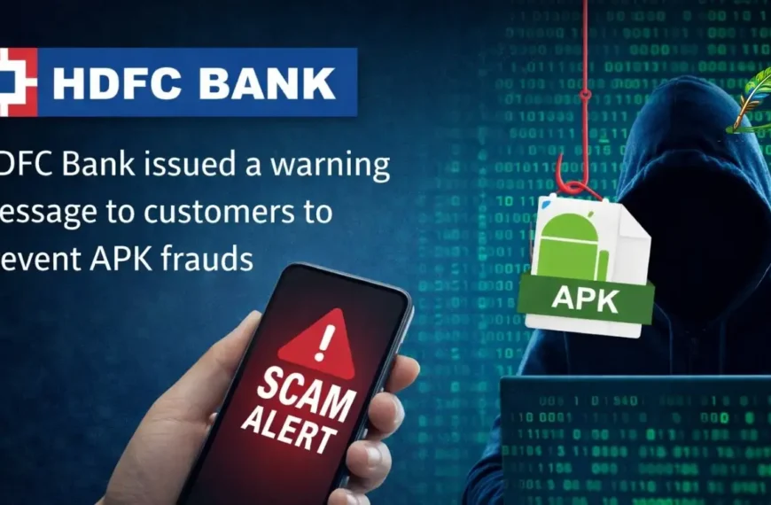 Hdfc bank apk fraud